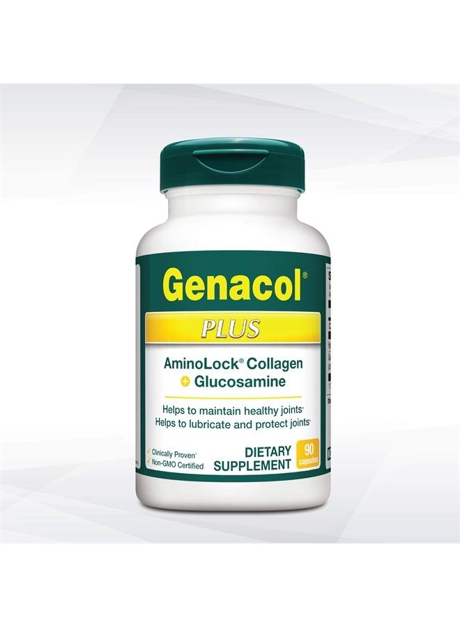 Genacol Glucosamine & Collagen Joint Supplement Glucosamina Colageno Hidrolizado Capsules | Lubricates Joints, Reduces Joint Discomfort, Maintains Optimum Joint Health Plus 90 Capsules  - Image 3