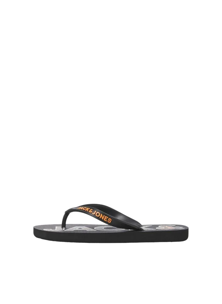 جاك وجونز جونيور Kids Jfwlogo Logo Flip Flops