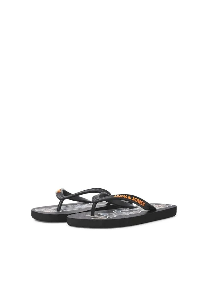 جاك وجونز جونيور Kids Jfwlogo Logo Flip Flops