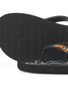 Jack & Jones Junior JFWLOGO PALM PRINT FLIP FLOP JNR  - Image 4