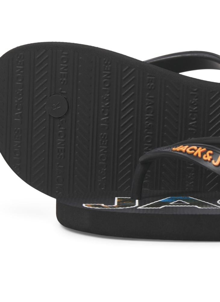 Jack & Jones Junior JFWLOGO PALM PRINT FLIP FLOP JNR  - Image 4