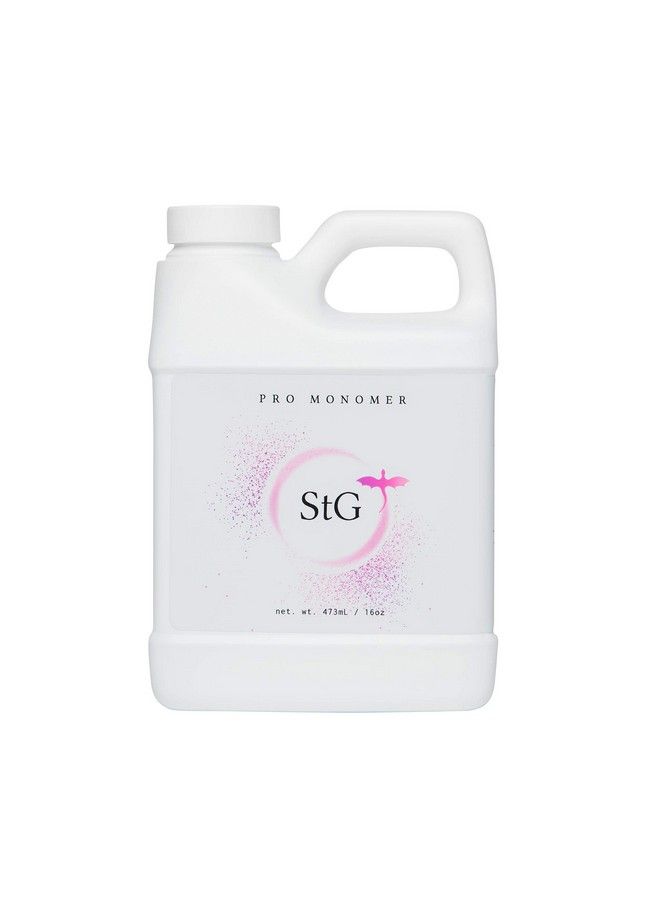 STG مونومر أكريليك إيما احترافي بدرجة 16 أونصة خالٍ من ميثيل ميثاكريليت، قليل الرائحة، غير قابل للاصفرار، سائل نحت الأظافر (مونومر أكريليك) - Image 1