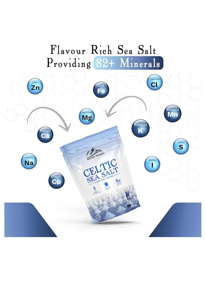 Mystic Nature Mystic Nature Celtic Sea Salt Light Grey   500g - Image 3