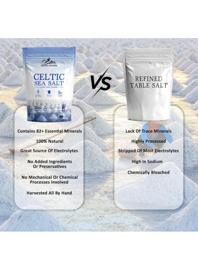 Mystic Nature Mystic Nature Celtic Sea Salt Light Grey   500g - Image 4