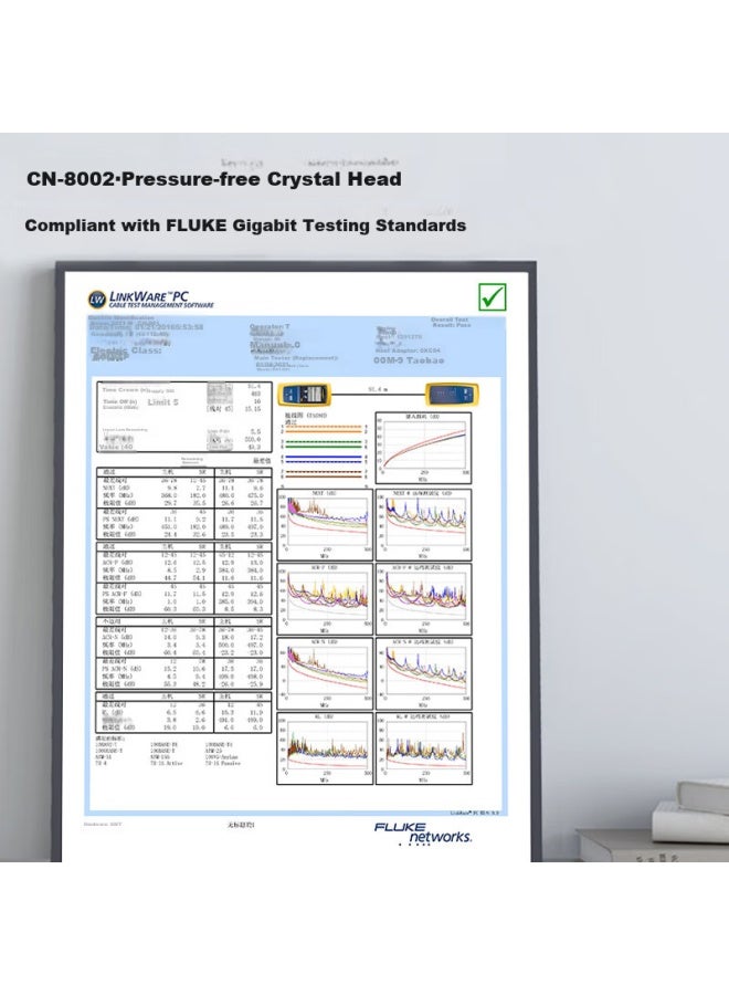 Cncob Category 7 Ethernet Cable Crystal Head Tool-free, Engineering Grade Cat7 10 Gigabit Network Tool-free Crystal Head Pull Ring Type Cn-8002 - Image 5
