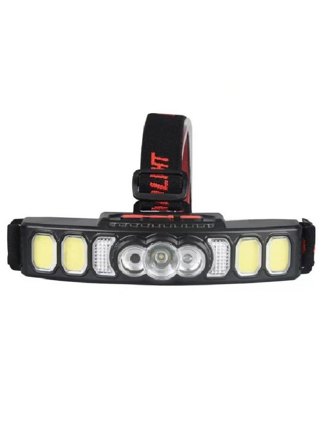 Naivete Multi Light Source USB Headlights red Light Power Display Small headlamp for Camping, patrolling, Searching, Searching, Night Fishing, Night Ridingshing, Night Riding (Headlamp HX-811) - Image 1