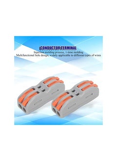 The Bros Terminal Conductor, 50Pcs Quick Compact Conductors Soft Hard Wire Connectors Industrial Connector(SPL-2)  - Image 3