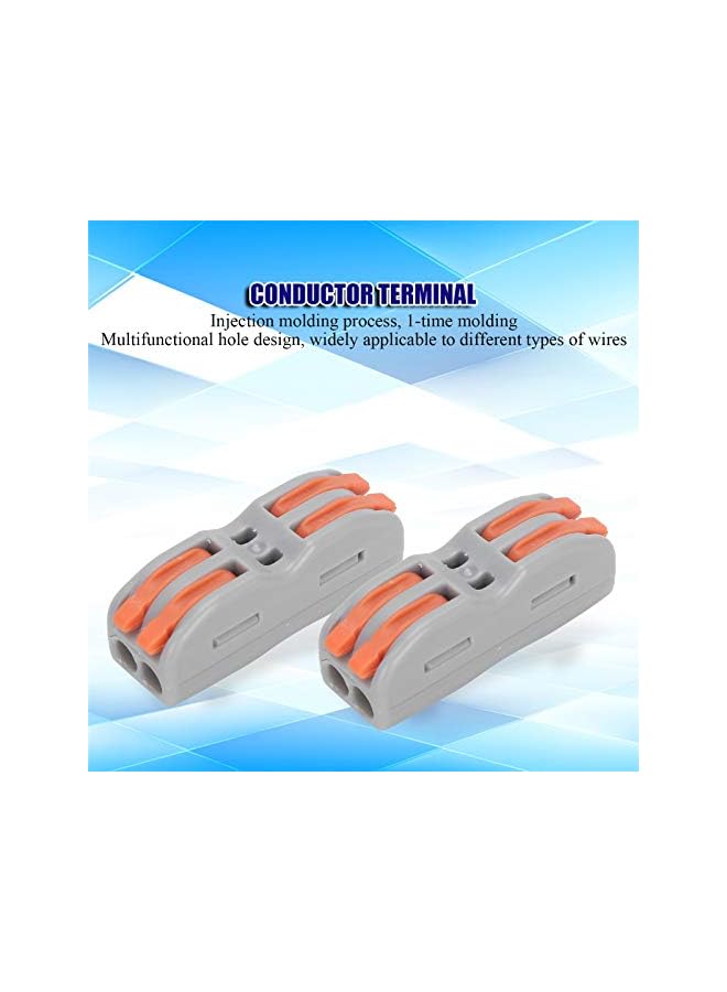 The Bros موصل طرفي، 50 قطعة موصلات سلكية سريعة مدمجة ناعمة وصلبة موصل صناعي (SPL-2) - Image 3