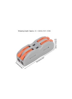 The Bros Terminal Conductor, 50Pcs Quick Compact Conductors Soft Hard Wire Connectors Industrial Connector(SPL-2)  - Image 2