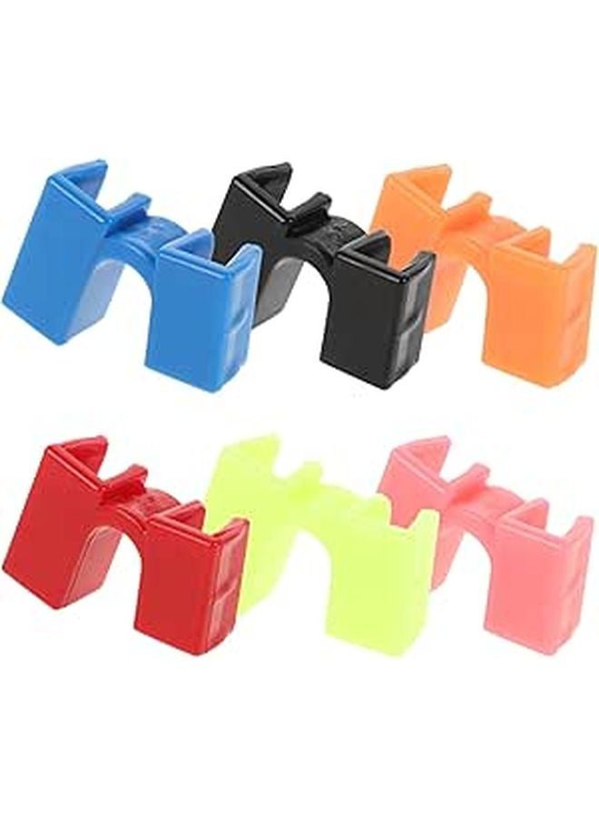 Reusable Chopstick Trainer Clips Set 6pcs Non Slip Plastic Training Tools for Beginners Adults - Image 1