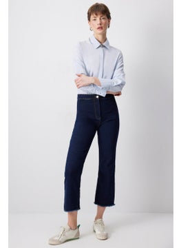 Touche Leg Tassel Denim Trousers  - Image 1