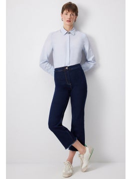 Touche Leg Tassel Denim Trousers  - Image 2