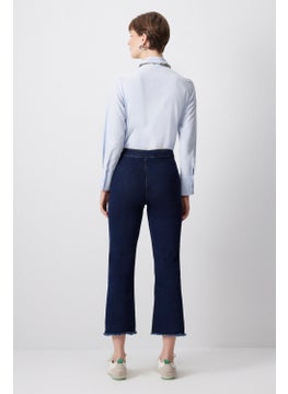 Touche Leg Tassel Denim Trousers  - Image 3