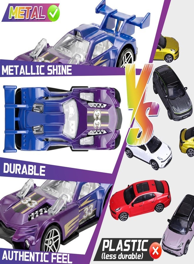 MACALOCA Color Changing Cars Bath Toys for Water Table Kids Ages 1-3 4-8 Goodie Bags Fillers for Kids Pool Water Toys Boys Birthday Car Gifts Sensory Die-Cast Toys Mini Sensory Toys Theme Party Giveaways - Image 3