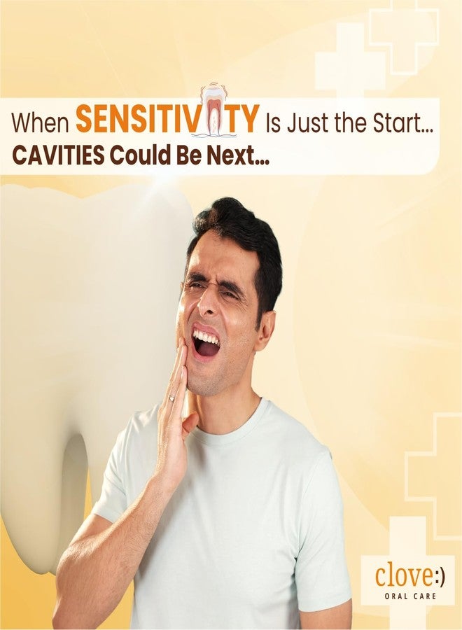 Clove Ultimate & Sensitive Combo, Dual Protection for Sensitivity Relief & Cavity Prevention, Patented Optafresh Technology, Safe Formula, 100g Each - Image 2