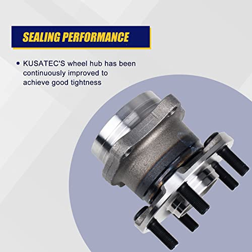 KUSATEC 512401 2pcs Rear Wheel Bearing and Hub Assembly Compatible with Scion FR-S, Subaru BRZ, Subaru Forester Legacy Outback WRX, 5 Lug - Image 5