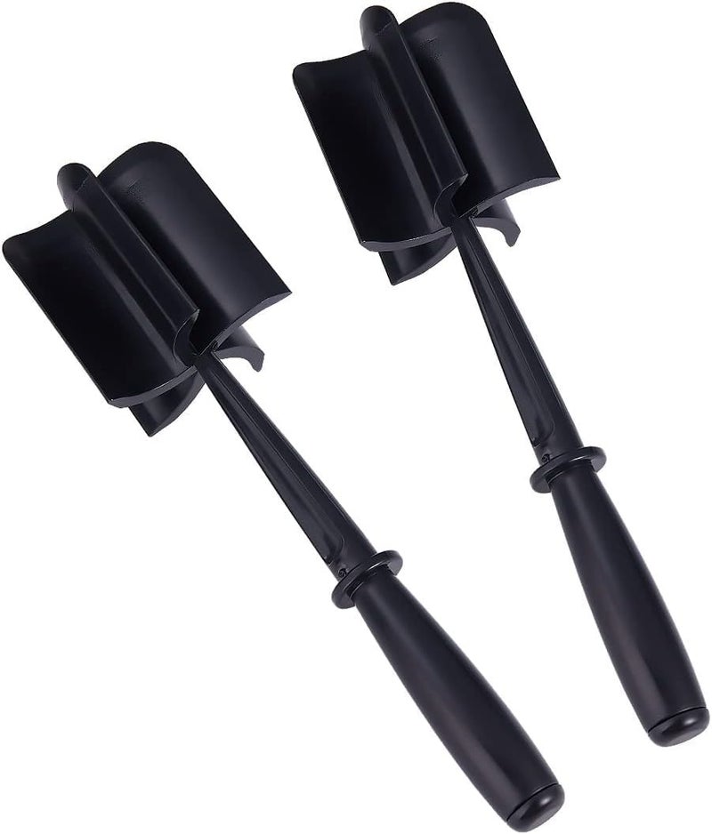 Turbid TURBID Meat Chopper for Hamburger Premium Heat Resistant Masher and Smasher for Ground Beef Ground Turkey and More Nylon Ground Beef Chopper Tool and Meat Fork Non Stick Mix Chopper 2 Pack  - Image 1