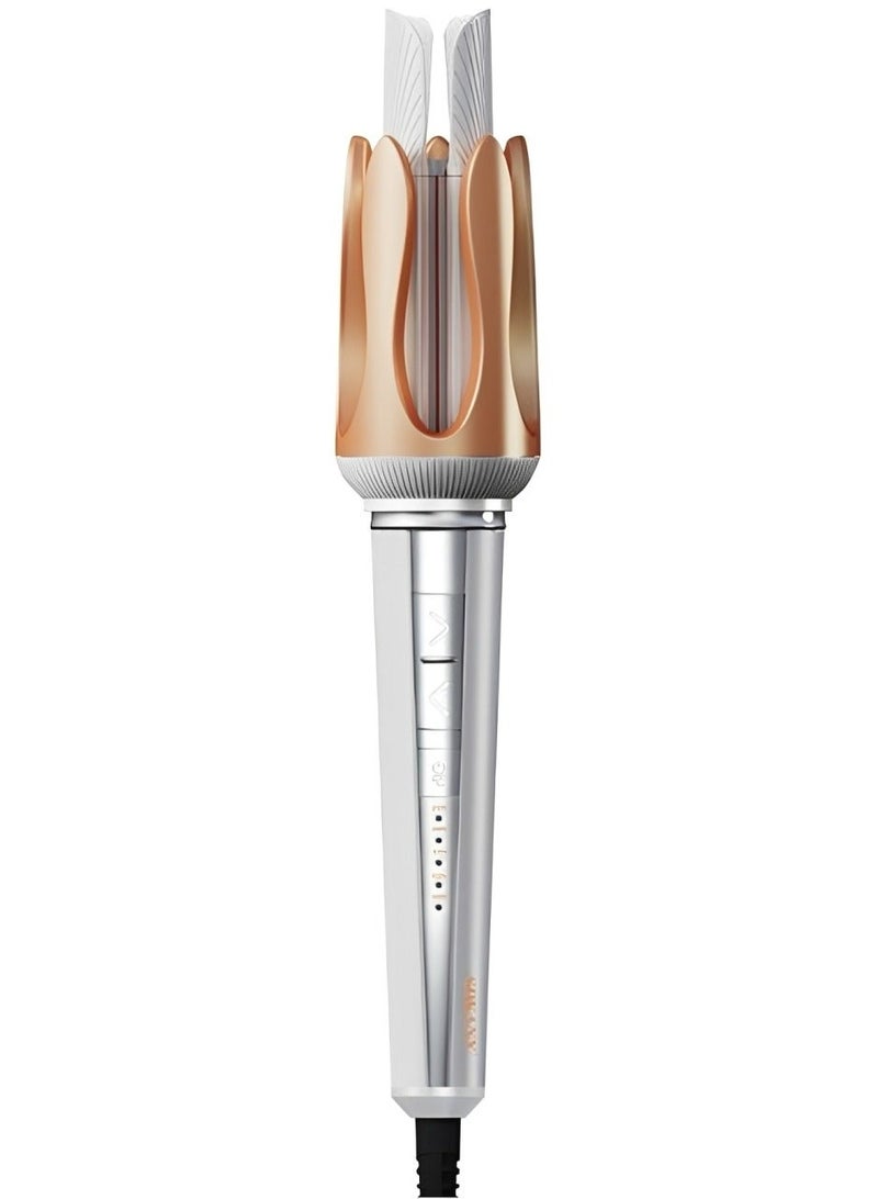 sokany SK-15065 Automatic Rotating Hair Curler – Professional Ceramic Curling Iron with 360° Rotating Barrel, Fast Heating Hair Styling Tool, Adjustable Temperature, Automatic Hair Curler for Long Lasting Curls, Waves and Salon Style Hair - Image 1
