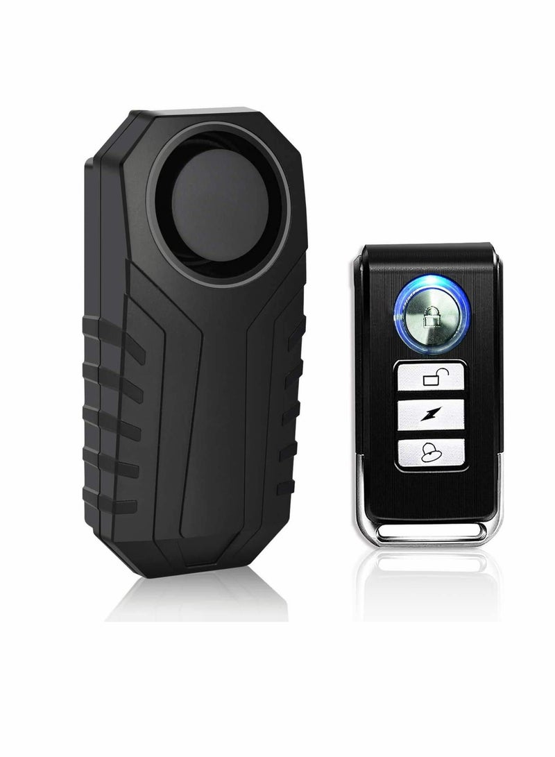 KASTWAVE Motorcycle Alarm with Adjustable Volume, Wireless Anti-Theft Security Bike Remote Control, Safety Lock for Motorbike Scooter Vehicles, Super Loud Siren and Waterproof - Image 1