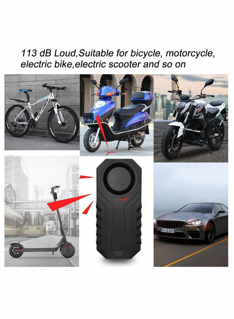 KASTWAVE Motorcycle Alarm with Adjustable Volume, Wireless Anti-Theft Security Bike Remote Control, Safety Lock for Motorbike Scooter Vehicles, Super Loud Siren and Waterproof - Image 5