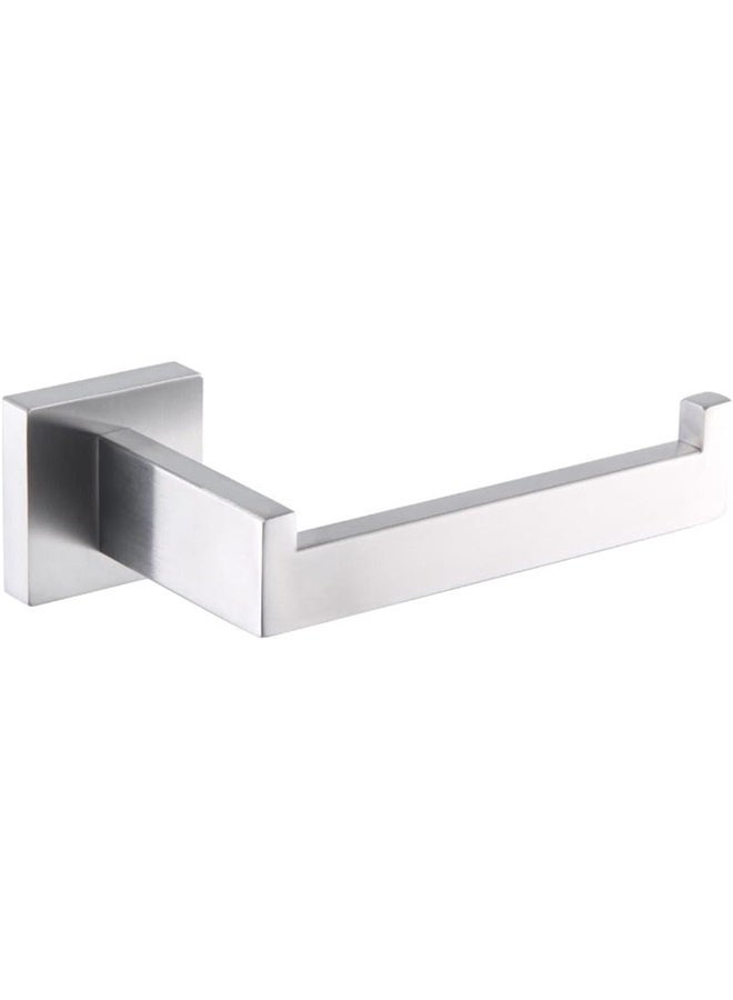 Toilet Paper Holder Paper Towel Dispenser Tissue Roll Hanger Wall Mounted Brushed Stainless Steel - Image 1