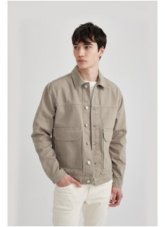 DeFacto Man Slim Fit W/O Hoodie Long Sleeve Denim Jacket  - Image 5