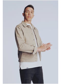 DeFacto Man Slim Fit W/O Hoodie Long Sleeve Denim Jacket  - Image 1