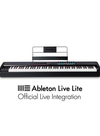 M-Audio Hammer 88 Pro – 88 Key USB MIDI Keyboard Controller With Piano Style Weighted Hammer Action Keys, Beat Pads, and Software Suite - pzsku/ZEE62FF966B837D3DF164Z/45/_/1708412832/8035f84a-c365-4cda-8ecd-fc9c25f0c108