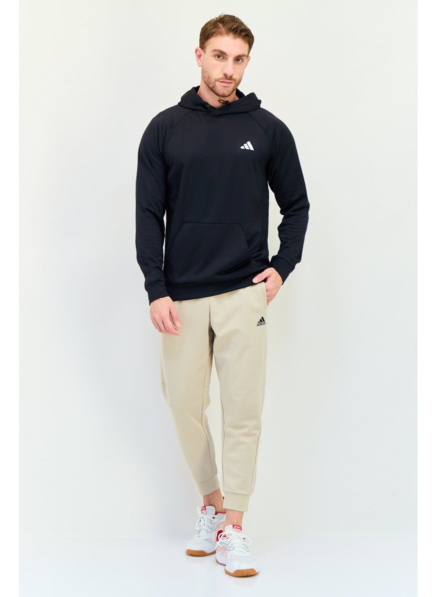 Adidas Men Sportswear Fit Long Sleeve Outdoor Hoodie, Black  - Image 4