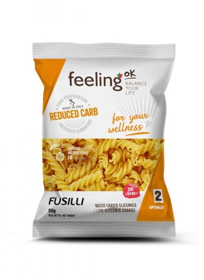 Feeling Reduced Carb Fusilli, 50 Gm 