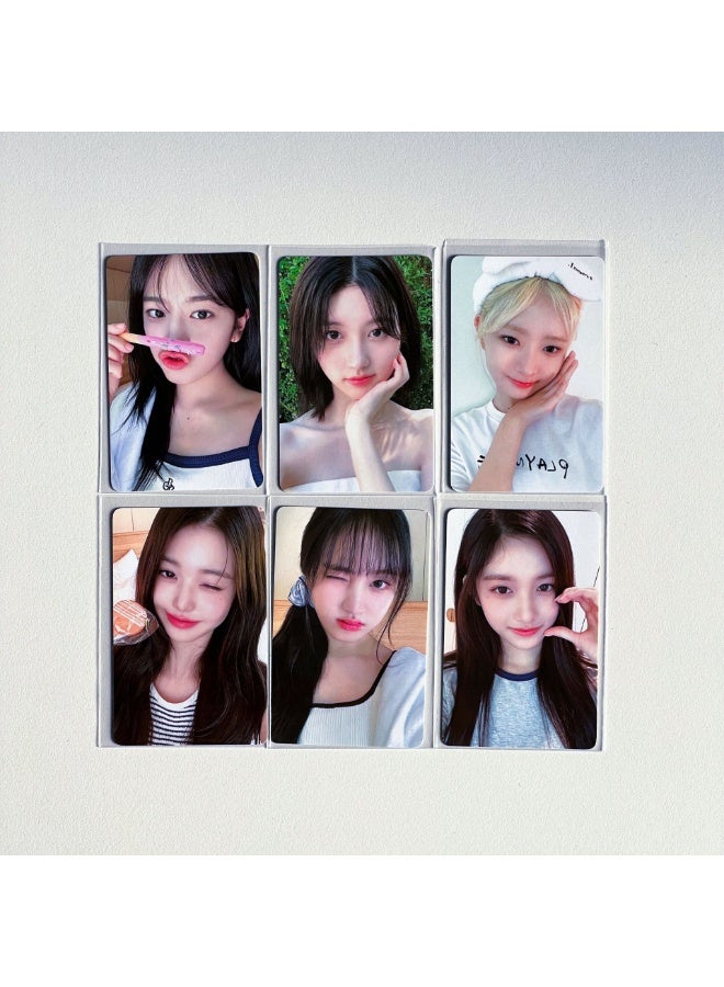 NIBEMINENT 6 Pcs Kpop IVE A DREAMY DAY Lomo Cards Card For Fans Collection Gifts - Image 1