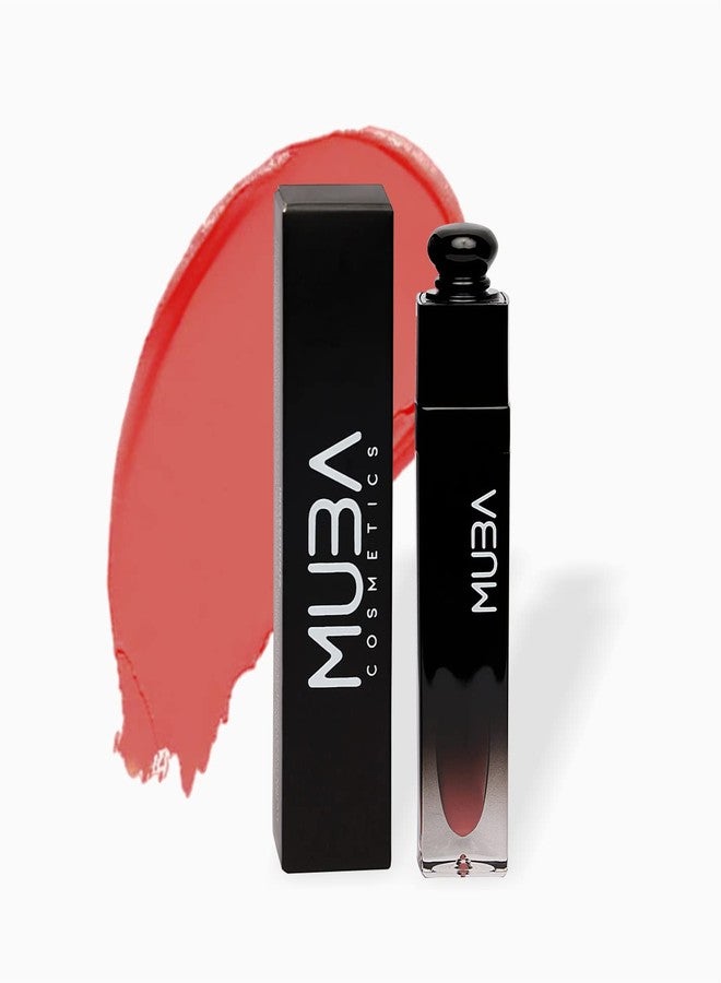 MUBA COSMETICS Liquid Lipstick - 24 Hour Waterproof Long Lasting, None- Transferable & High-Pigment Lip Makeup, Lipstick for Women - Liquid Lipsticks, Perfect Beauty Gifts (Taste Me FBA) - Image 1