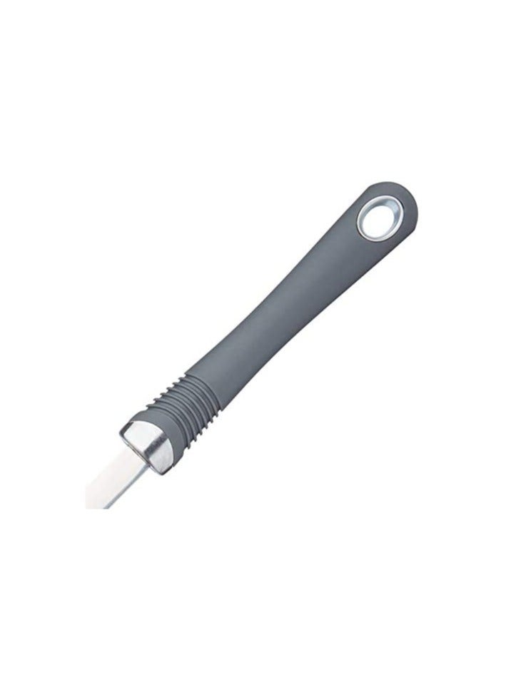 KitchenCraft Soft Grip Stainless Steel Slotted Spoon – Durable & Hang-Tagged for Display  - Image 2