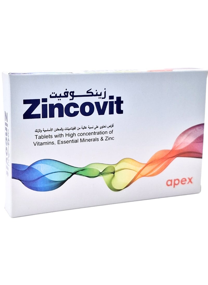 APEX Zincovit Tablets 30'S