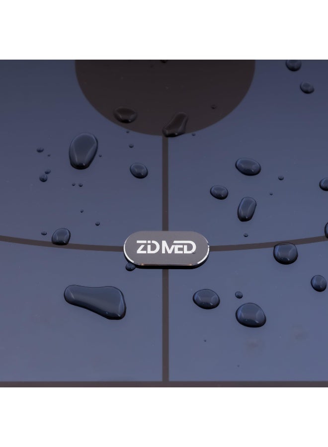 زدميد ميزان Zidmed ذكي بخاصية البلوتوث لتحليل تكوين الجسم (13+ مقياس) – تصميم 4 أقطاب عالية الدقة - Image 2