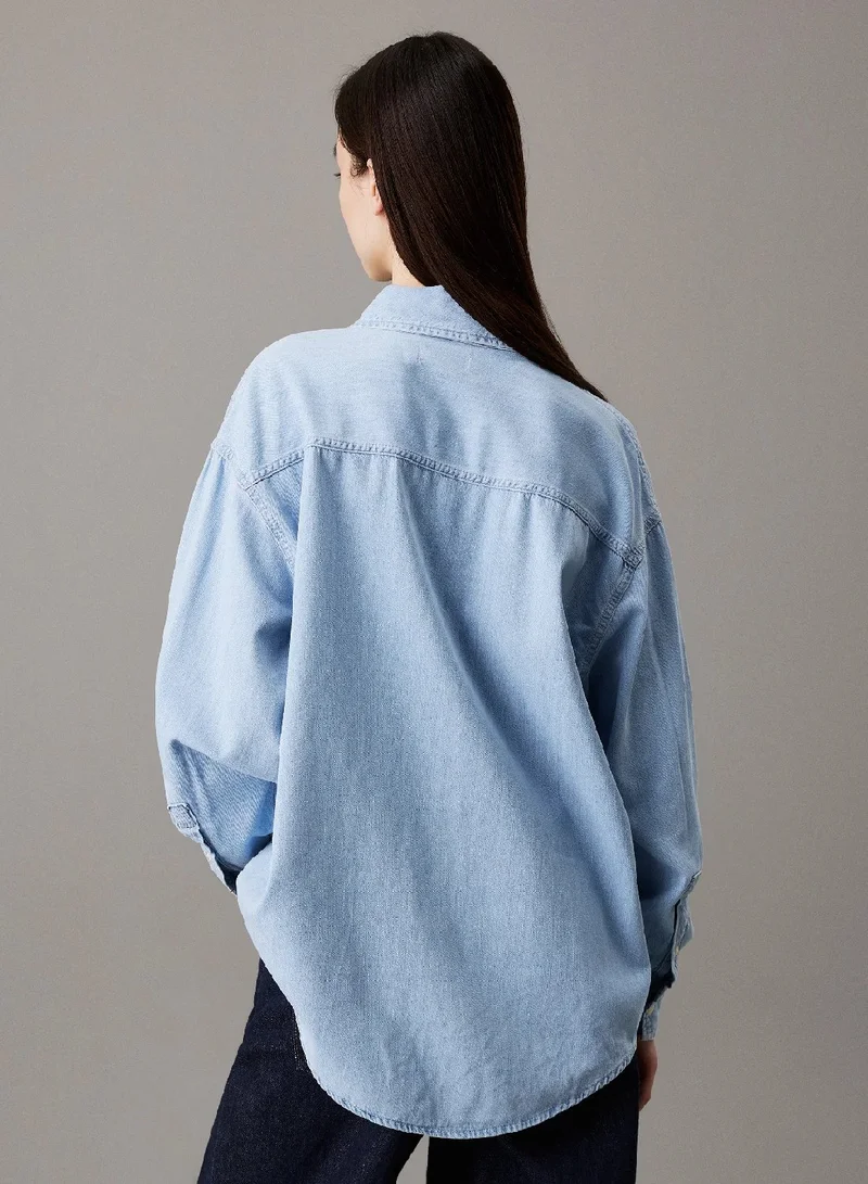 Calvin Klein Jeans Oversized Denim Shirt