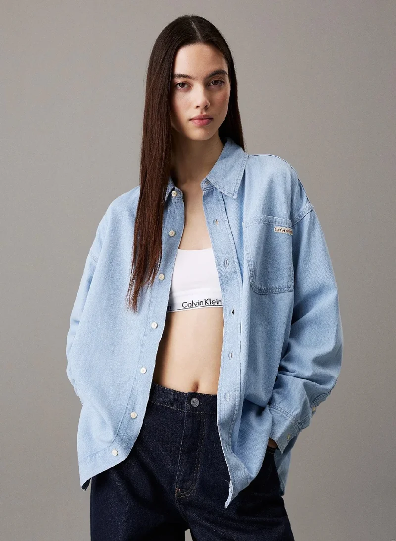 Calvin Klein Jeans Oversized Denim Shirt