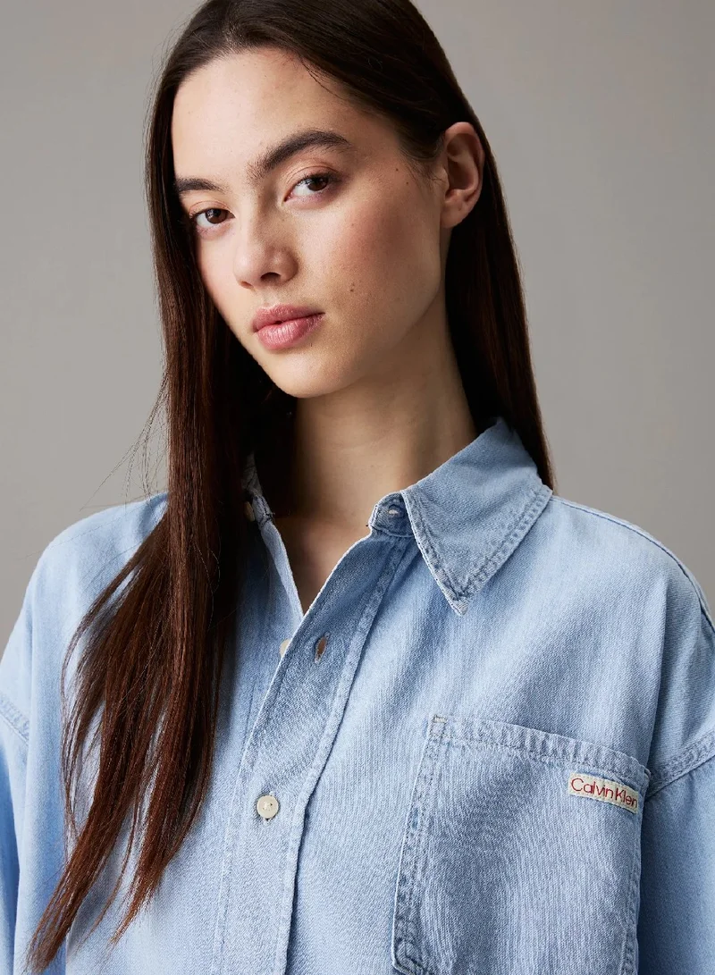 Calvin Klein Jeans Oversized Denim Shirt