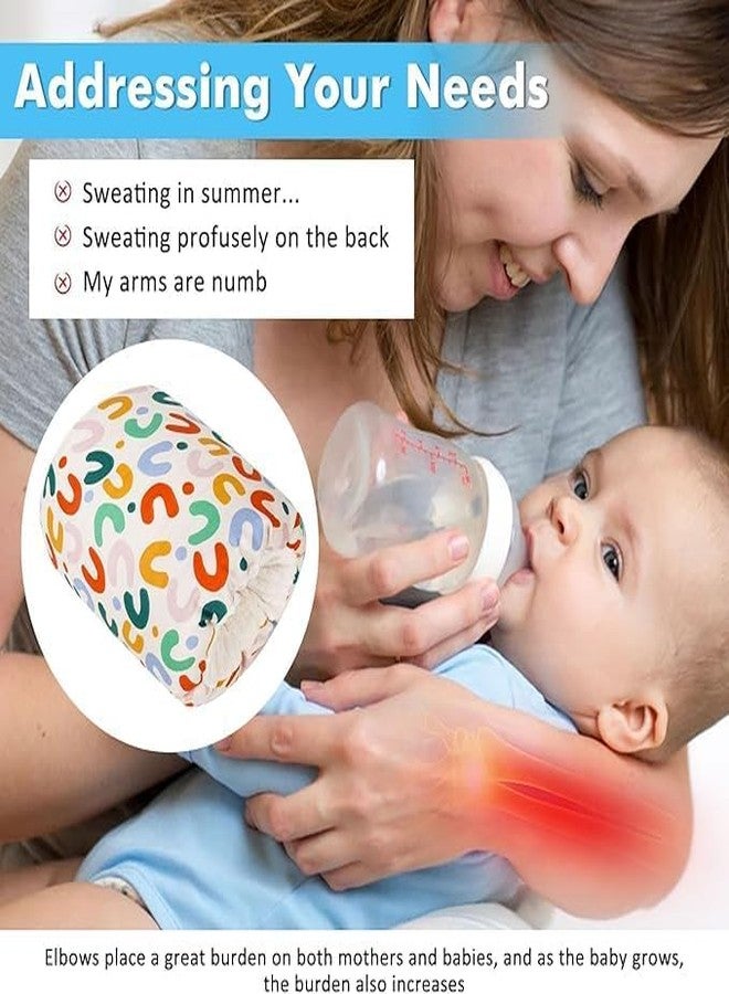 Bitnex Baby Nursing Arm Breastfeeding Pillow Soft Cotton Bottle Feeding Pillows,Infant Nursing Pillow for Newborn (Multi-Colour) - Image 5