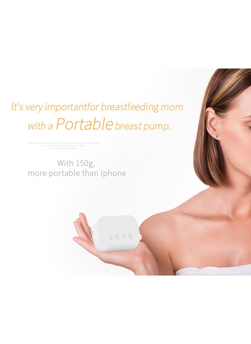 Electric Breast Pump with Multi-speed Mode and Adjustable Milker