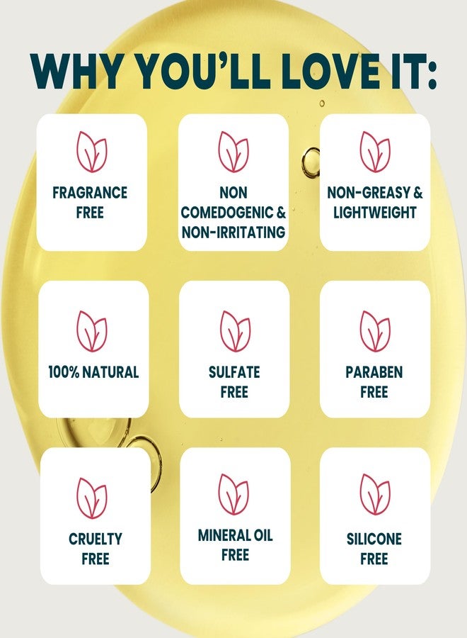 Ouiloe Dermaplane Oil for Sensitive Skin - Non Comedogenic Face Shaving Oil for Women - Unscented, Safe for Acne Prone Skin, Non Irritating & Non Greasy Face Oil for Dermaplaning Tool & Razors, 4oz by Ouiloe - Image 5