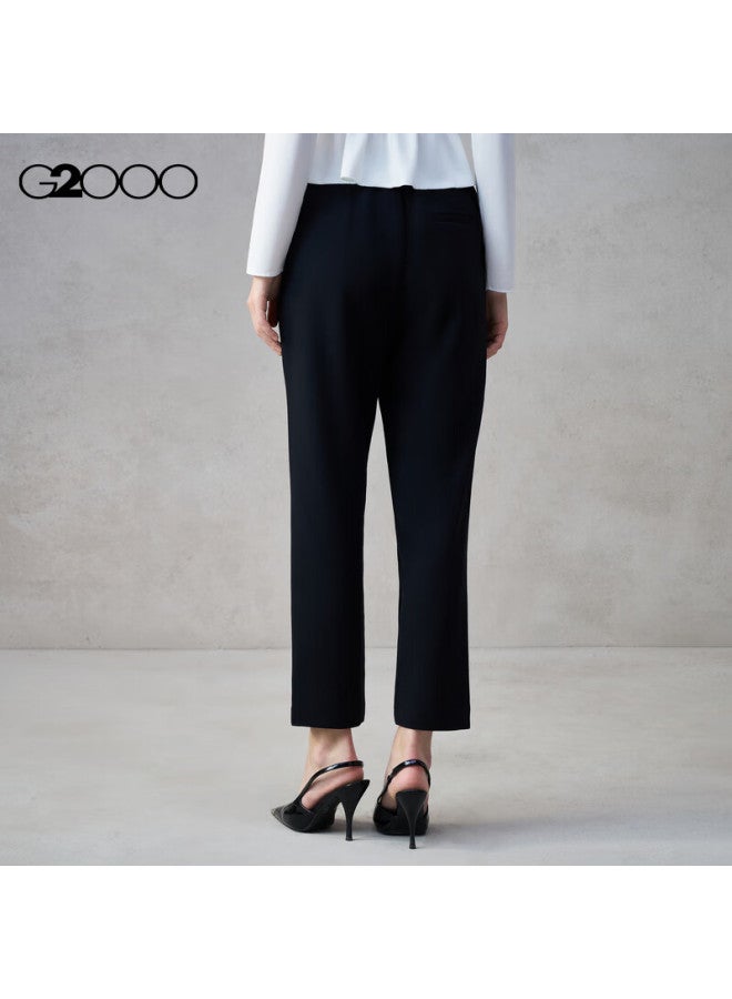G2000 Women's Autumn Winter Commuter Casual Pants Pipe Trousers Multi-stretch Mall Same Style - Image 1