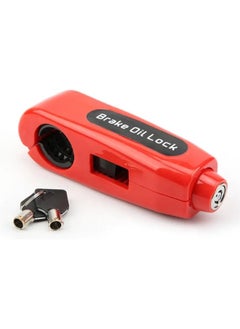ECVV Universal Bike Brake Lock, Locking System by Holding Handle Bar with Brake Lever for All Bikes & Scooters  - Image 1