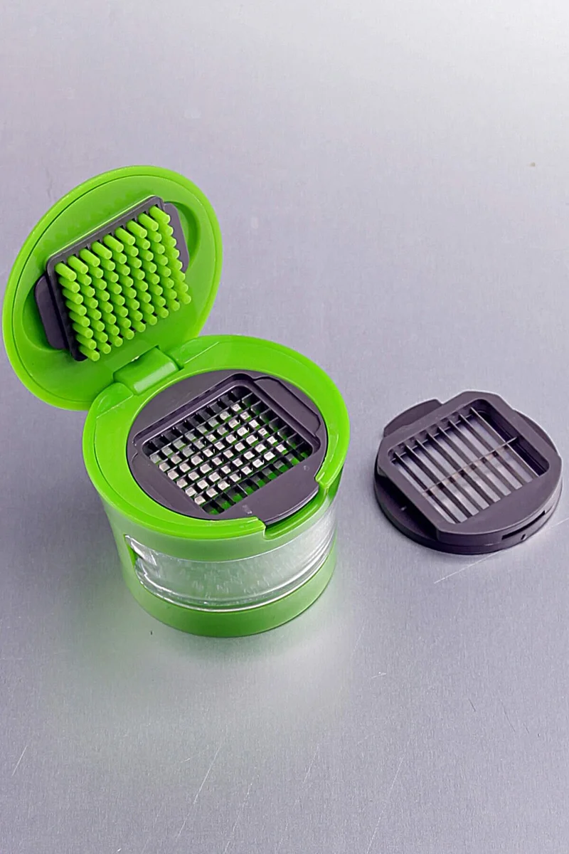 5DM 2 Different Steel Blade Garlic Grater - Garlic Chopper