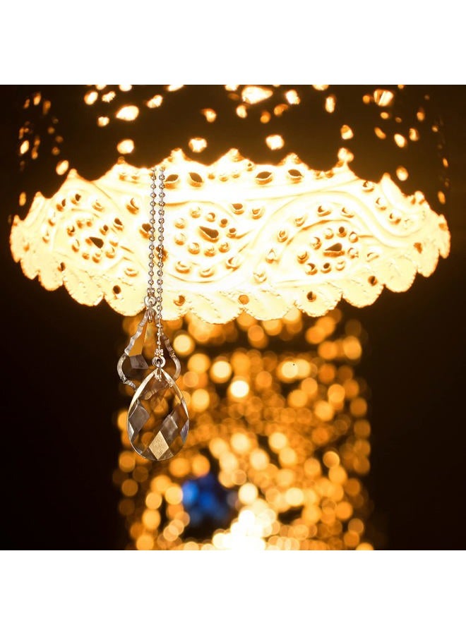 LINGTONG 2PCS Ceiling Fan Pull Chains, Premium Fan Pull Chain with 2PCS 20-inches Extension Chains - Image 5