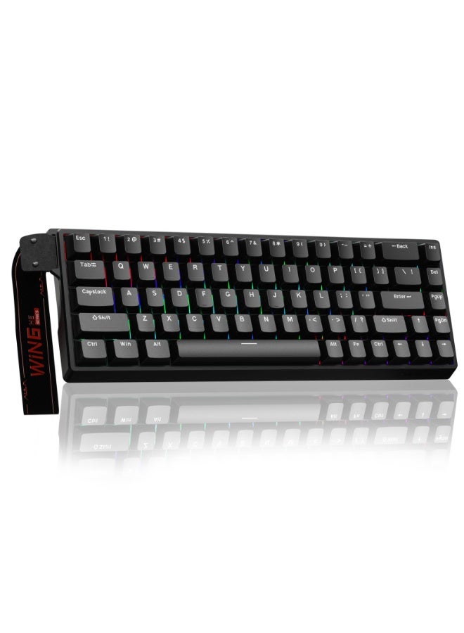 AULA WIN68 HE E-sports Customized Mechanical Gaming Keyboard , Hall Effect Magnetic Switch,Adjustable Actuation, 8000Hz Polling Rate, RGB Backlit Wired Keyboard for Laptop/PC Gamer  - Image 1
