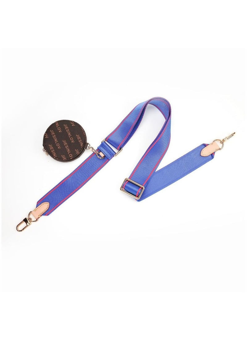 Zikra Purse Strap Replacement Crossbody Adjustable Handbag Shoulder Strap With Coin Purse Pouch - Image 3
