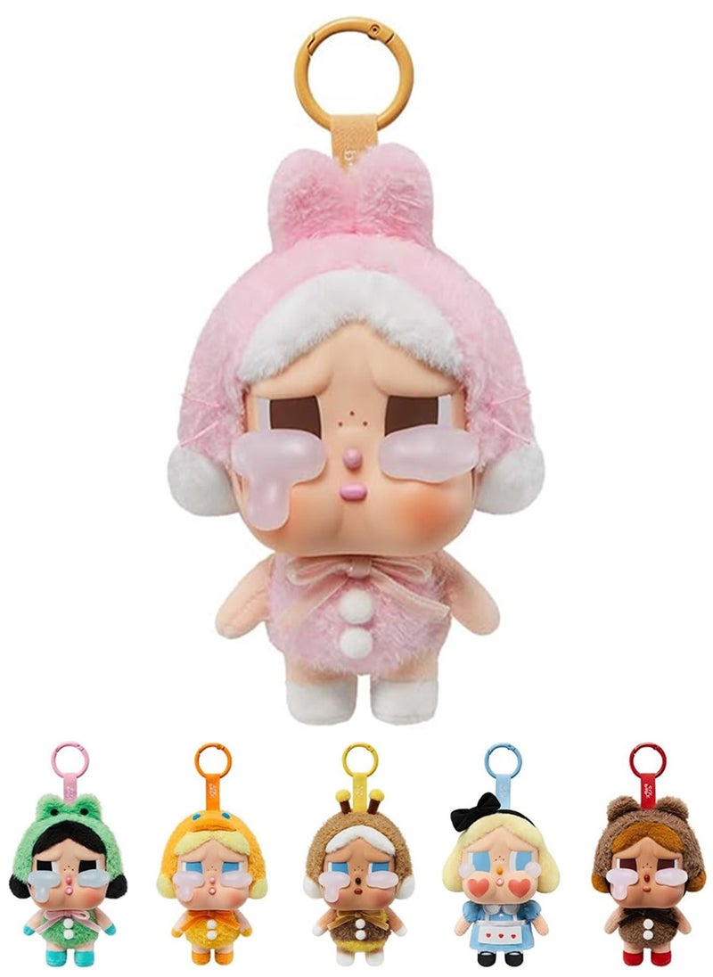 POP MART POP MART Labubu Crybaby Tears Factory Series Plush Toy Blind Box – 1 Box, Designer Collectible Multicolor Plush Figure for Adults, Kids & Toy Collectors  - Image 1
