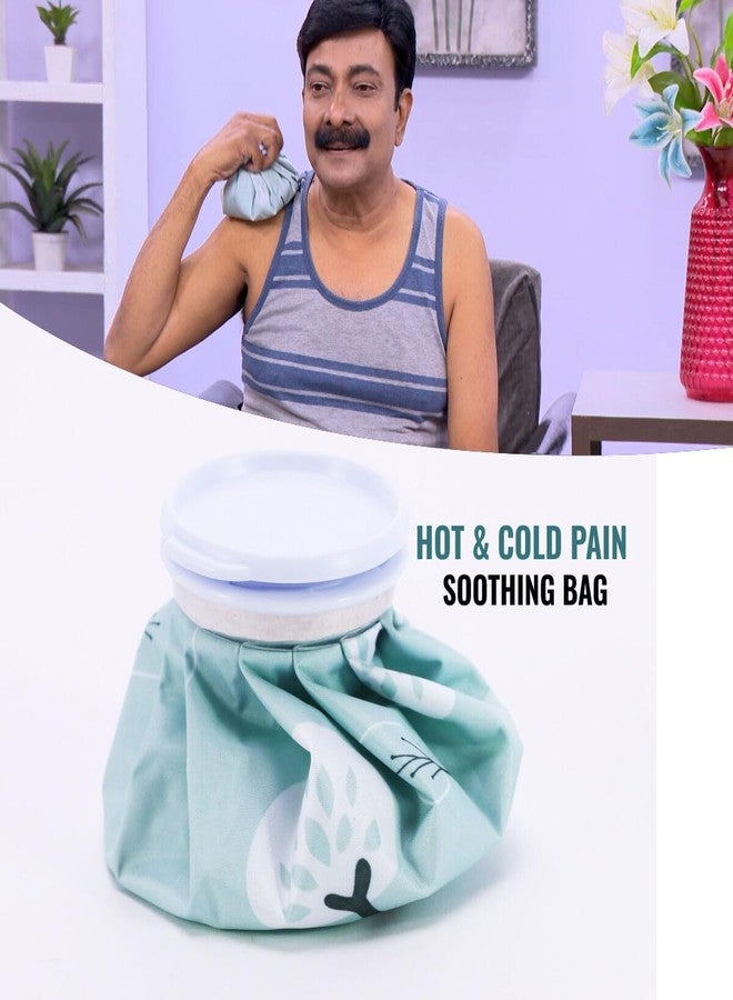 Cubent Hot & Cold Pain Soothing Bag | Multipurpose Hot Water Bag + Reusable Ice Pack Set | Leak-Resistant, Flexible, Portable Comfort Bag for Daily Use | For Home, Office, Travel & Fitness Routines - Image 5