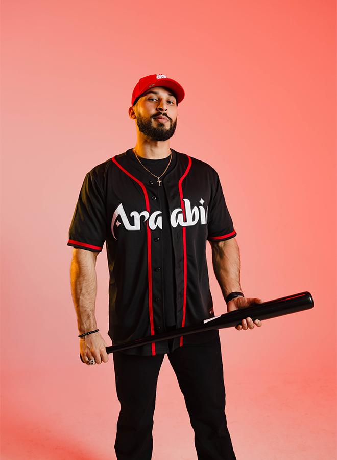 Baseball United Arabia Wolves Official On-Field Away Jersey - Image 1